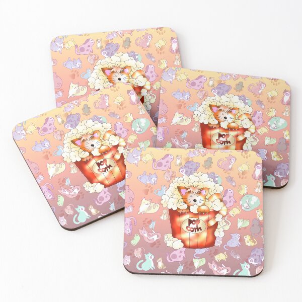 Item preview, popcorn cat designed and sold by BeingNow.