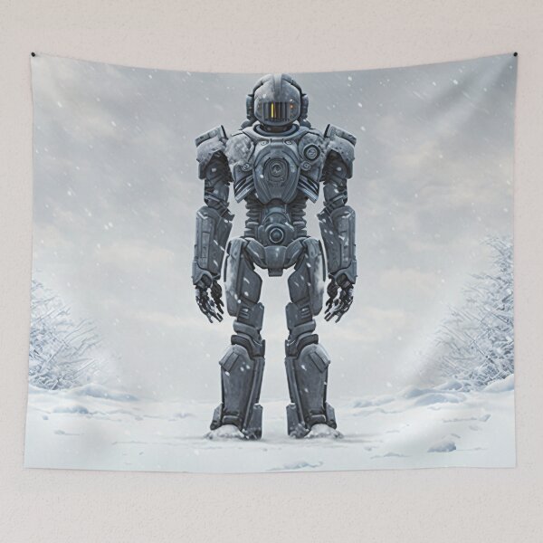 Item preview, Robot's Winter Dreams designed and sold by James Vernon.