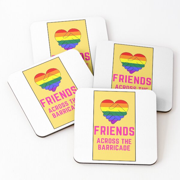 Item preview, Friends Across The Barricade - LGBTQ Friends designed and sold by Zyphrost ★★★★★ (✔).