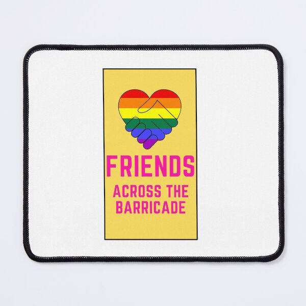 Item preview, Friends Across The Barricade - LGBTQ Friends designed and sold by Zyphrost ★★★★★ (✔).