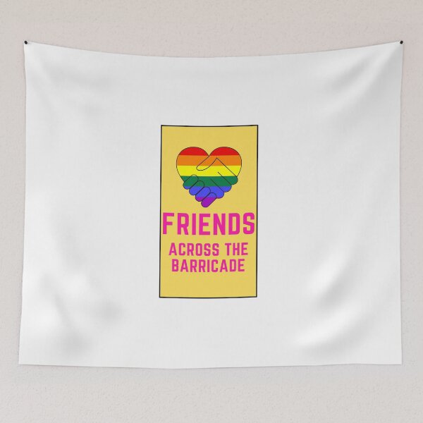Item preview, Friends Across The Barricade - LGBTQ Friends designed and sold by Zyphrost ★★★★★ (✔).