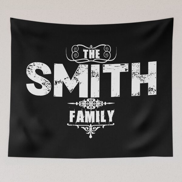 Artikelvorschau, Die Familie Smith - Nachname Smith - Nachname Smith - Smiths - Smith entworfen und verkauft von RazzArt.