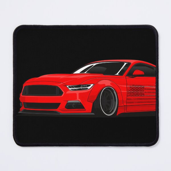 Item preview, Patriotic American Flag V8 Muscle Car Pony Mustang designed and sold by AutoDesignWerks.
