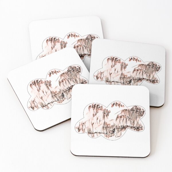 Item preview, Cloud shape in pink designed and sold by FlossOrFi.