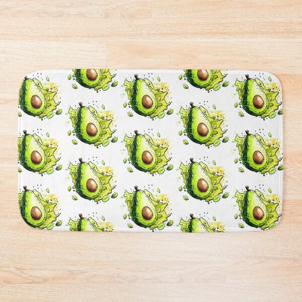 Item preview, watercolor avocado fruit paint image. vegan food. super food designed and sold by ShopThousand.
