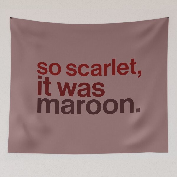 Item preview, so scarlet, it was maroon designed and sold by Ib1029.