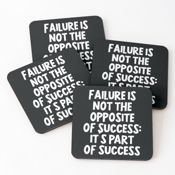 Item preview, Failure is not the opposite of success: it’s part of success designed and sold by WeBestdesign.