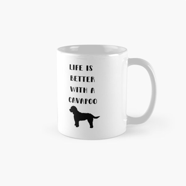 Item preview, La vida es mejor con un Cavapoo designed and sold by Dewlangrial.
