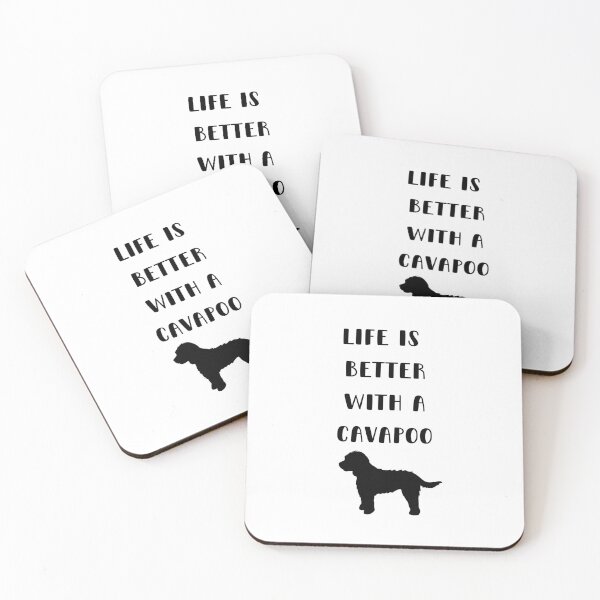 Item preview, Life is Better with a Cavapoo designed and sold by Dewlangrial.