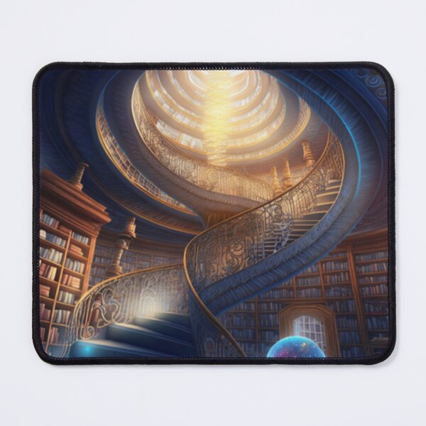 Item preview, Akashic Stairway Artwork, Meditation Art, Light Code Art, Spiritual Art, Galaxy Art Print   designed and sold by BeaconMarketing.