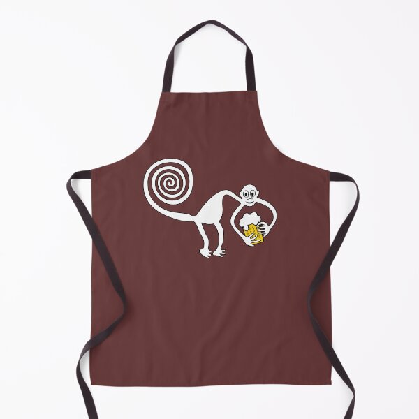Item preview, Monkey with beer and beer belly designed and sold by siloto.