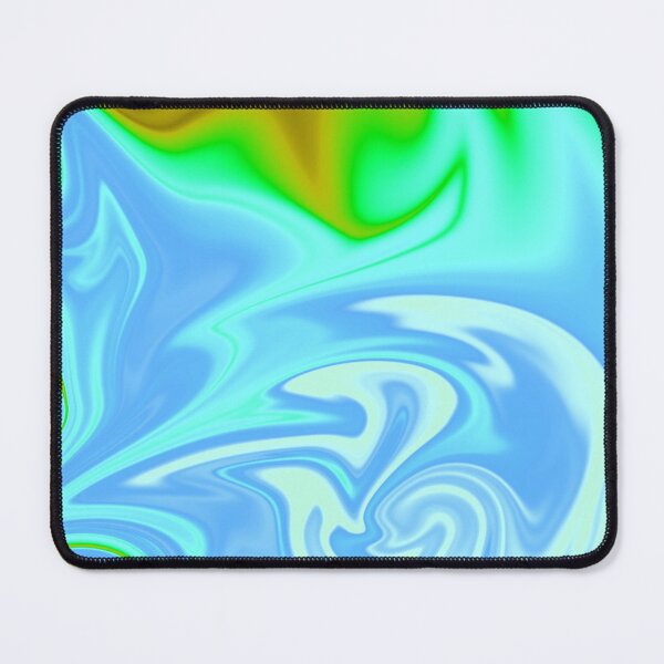 Item preview, Blue Turquoise Green Orange Brown White Liquid Art. Liquid Marble. Abstract Design. designed and sold by Jason123za.