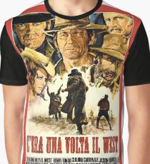Camiseta gráfica Cartel de película del viejo oeste