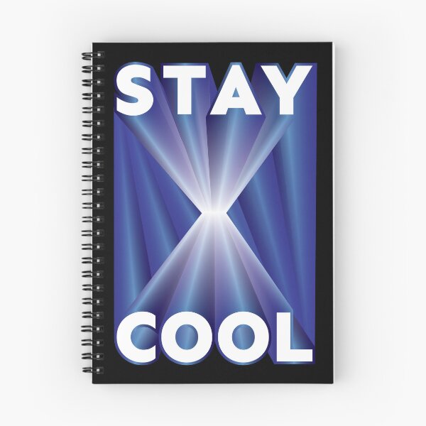 Item preview, Stay Cool 3D text blue hour glass 3D background designed and sold by hockeng.