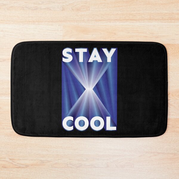 Item preview, Stay Cool 3D text blue hour glass 3D background designed and sold by hockeng.