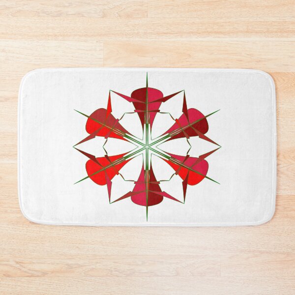 Item preview, Festive snowflake unique design W12 designed and sold by fishpressink.