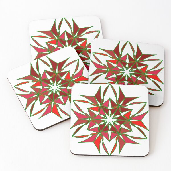 Item preview, Festive snowflake unique design W13 designed and sold by fishpressink.