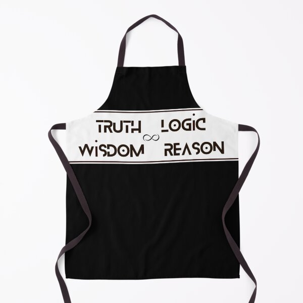 Item preview, Truth Logic Wisdom Reason White and Black designed and sold by Yiorgos Designs.