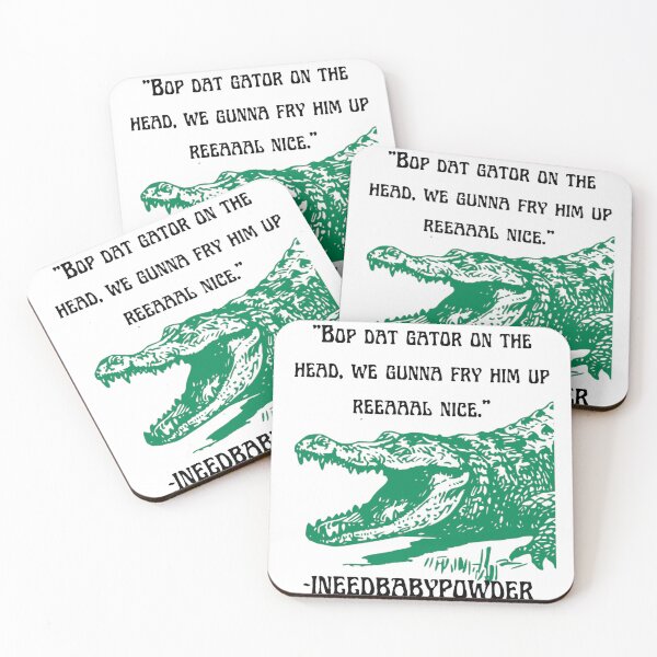 Item preview, Fried Gator -INEEDBABYPOWDER designed and sold by INEEDBABYPOWDER.