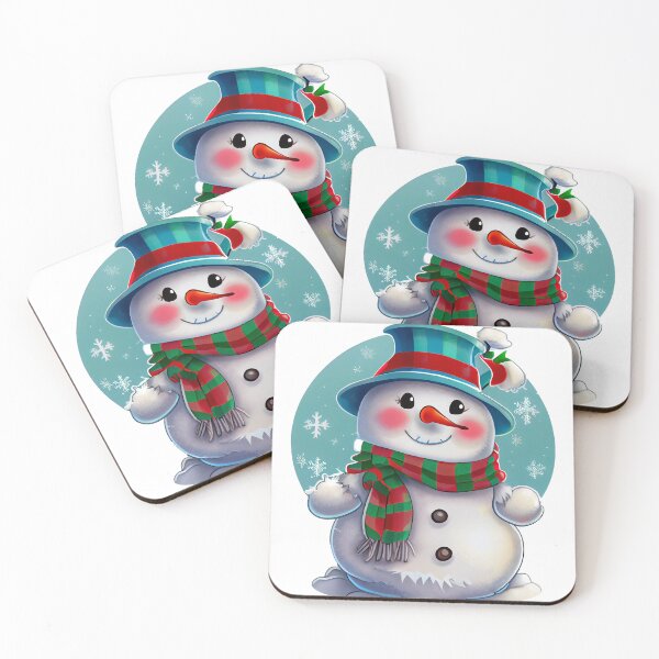 Item preview, Christmas Snowman - Sticker designed and sold by ABArtByAlexST.