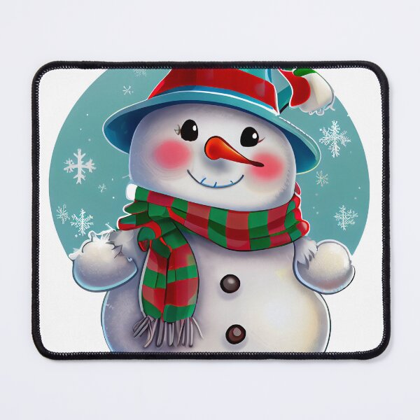 Item preview, Christmas Snowman - Sticker designed and sold by ABArtByAlexST.
