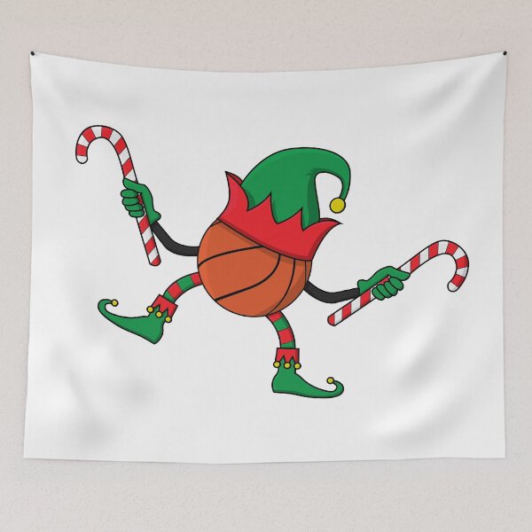 Item preview, Christmas Basketball Elf designed and sold by nikolaj1301.