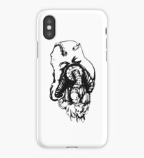 INHALE Scifi art 2017 Cyber Collection iPhone Case/Skin