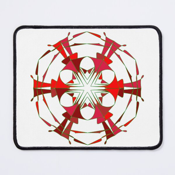 Item preview, Festive snowflake unique design W14 designed and sold by fishpressink.