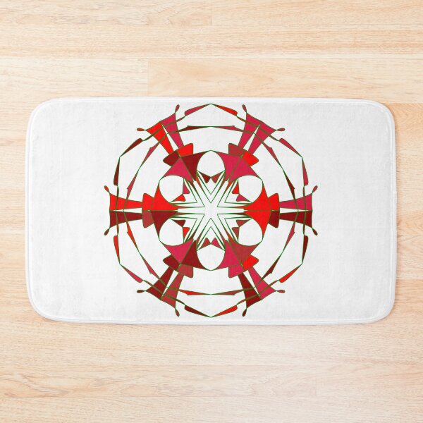 Item preview, Festive snowflake unique design W14 designed and sold by fishpressink.
