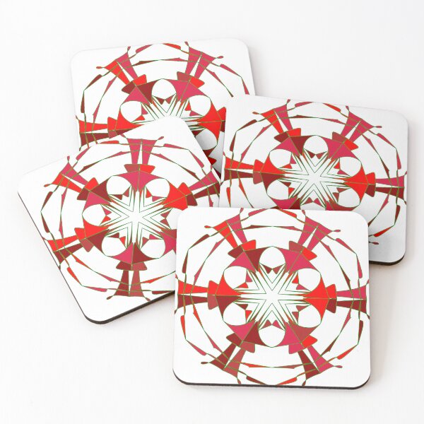 Item preview, Festive snowflake unique design W14 designed and sold by fishpressink.