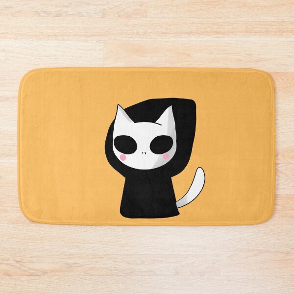 Item preview, Cute Grim reaper cat and ghosts  designed and sold by Mayarart.