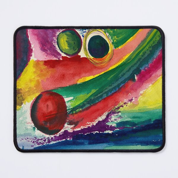 Item preview, The Cosmos, imagine a colourful universe with comets flying past planets, stars and suns designed and sold by YikiciArt.