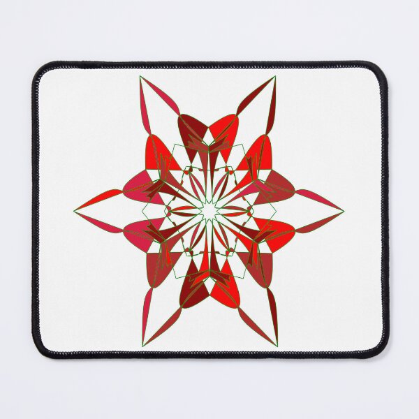 Item preview, Festive snowflake unique design W15 designed and sold by fishpressink.