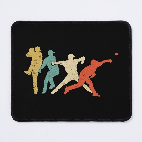 Item preview, Baseball Pitcher Gift Retro Vintage Style 60s 70s 80s Sunset Vibe Colorful designed and sold by Sergey S.