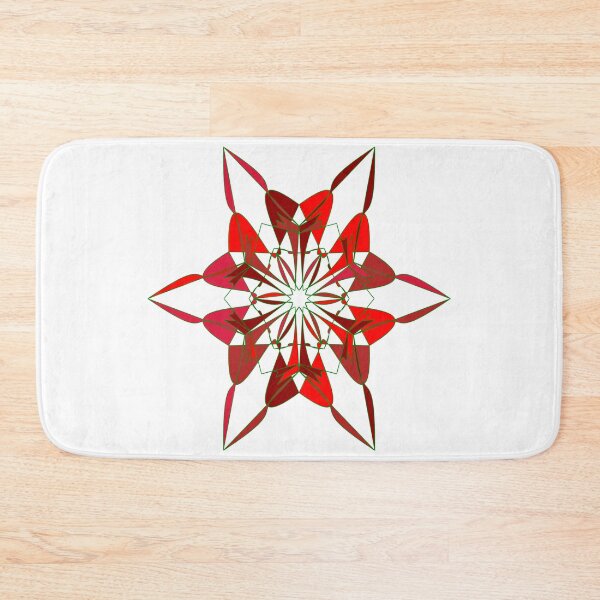 Item preview, Festive snowflake unique design W15 designed and sold by fishpressink.