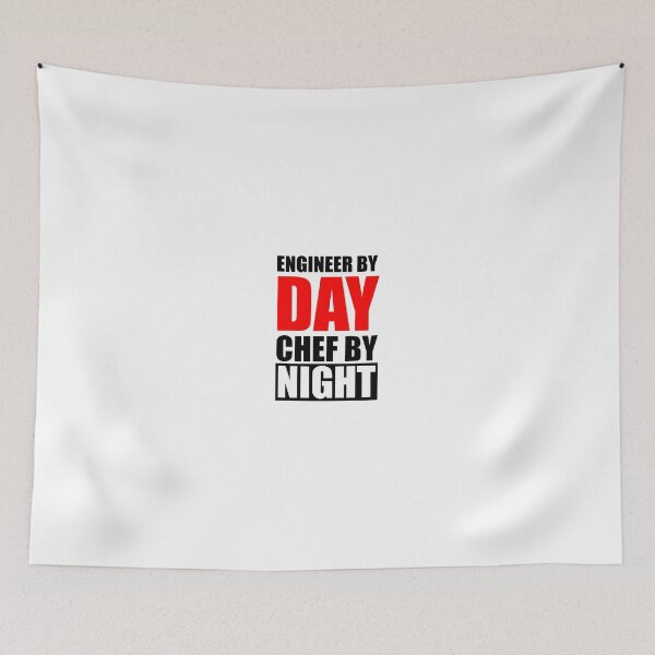 Item preview, Engineer by day chef by night designed and sold by VimuDS.