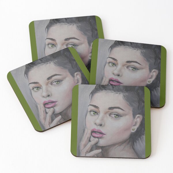 Item preview, GREEN EYED GIRL designed and sold by blanca-V-Art.
