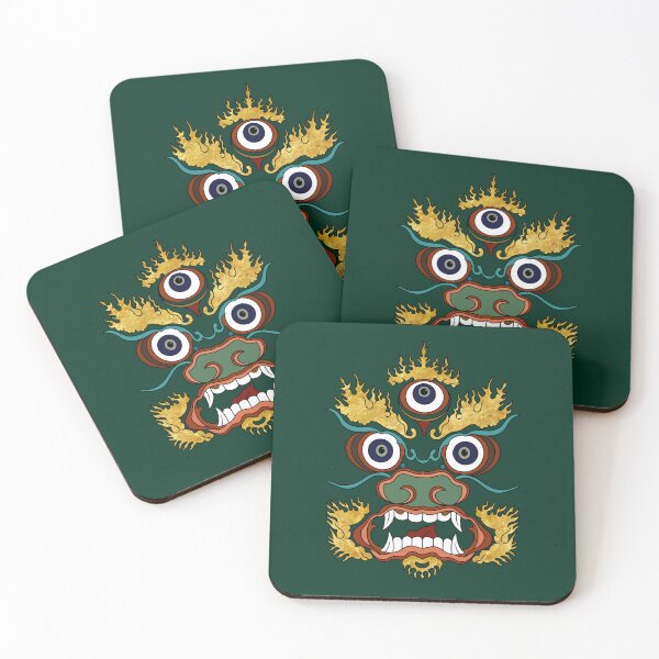 Item preview, MAHAKALA green designed and sold by BEATRIZ ABAITUA.