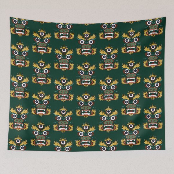 Item preview, MAHAKALA green designed and sold by BEATRIZ ABAITUA.