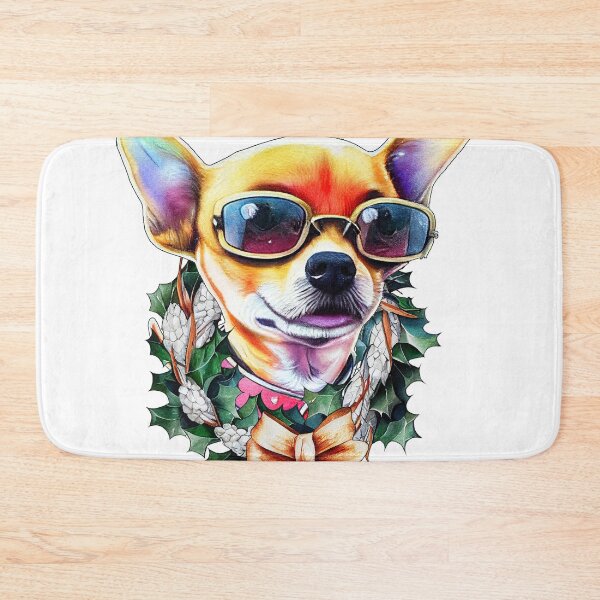 Item preview, Dog Christmas Basilio designed and sold by schoolarts.