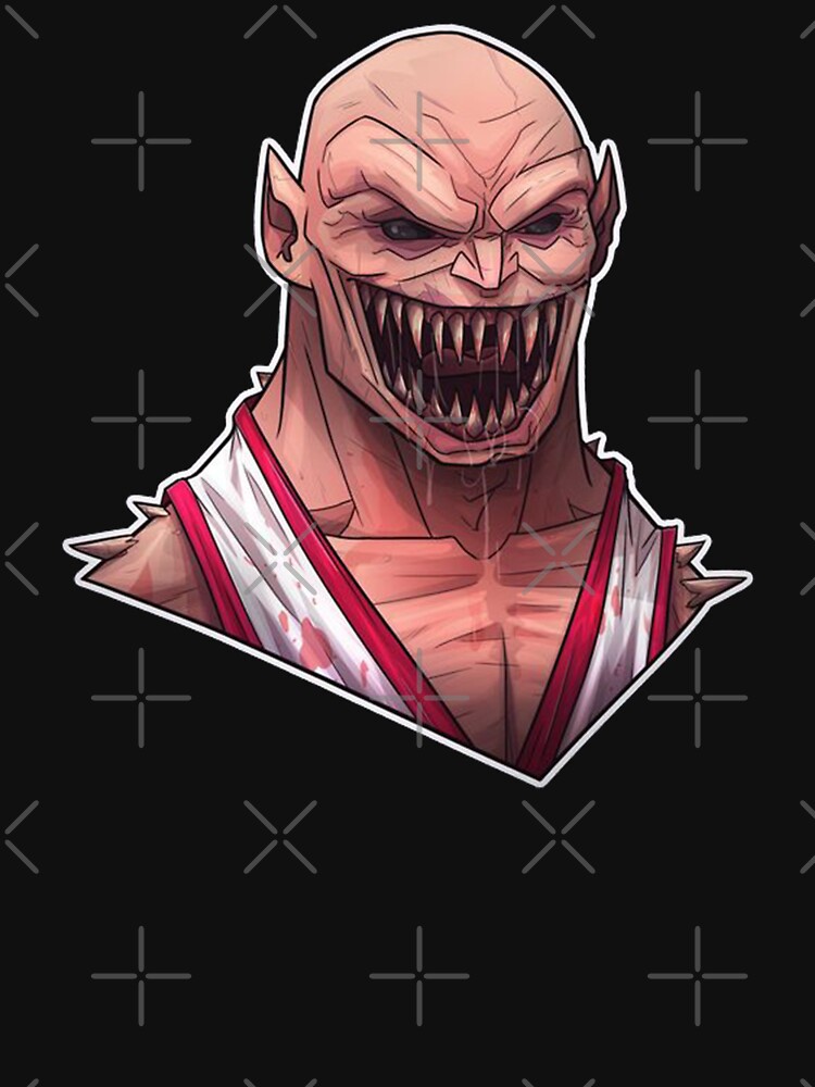 Mortal Kombat Baraka Smile Sticker for Sale by Shinobi23