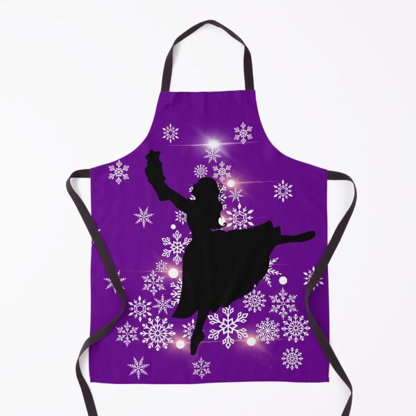 Item preview, The Nutcracker Ballet, Clara and Christmas Tree Christmas Holiday Dance-Purple designed and sold by Kate Hyunsu Cho.