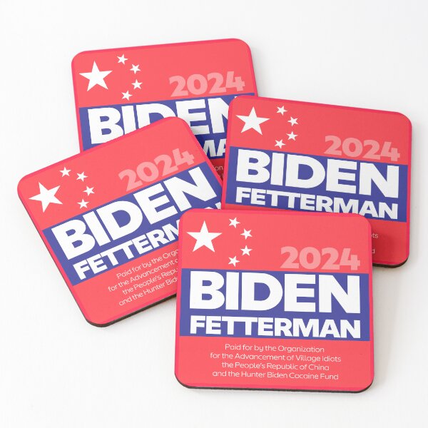 Item preview, BIDEN/FETTERMAN 2024 designed and sold by RightofCenter.