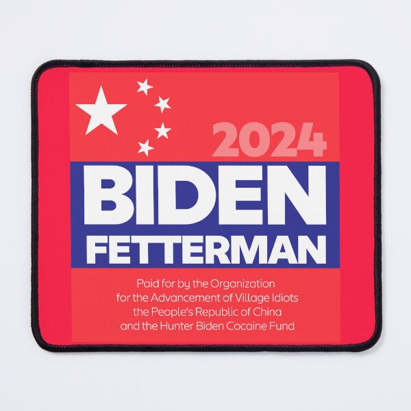 Item preview, BIDEN/FETTERMAN 2024 designed and sold by RightofCenter.