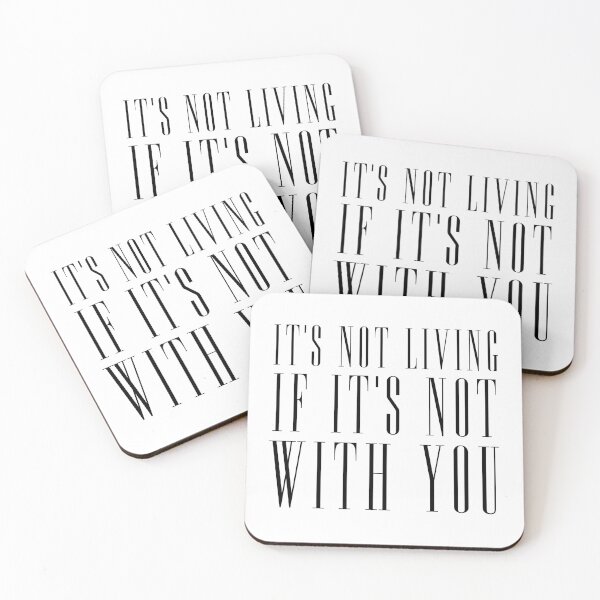 Item preview, It's Not Living the 1975 Sticker designed and sold by maddiemercer.