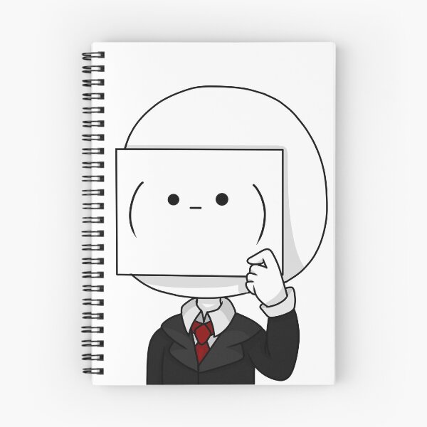 Item preview, slenderman face designed and sold by EveryCuteThings.