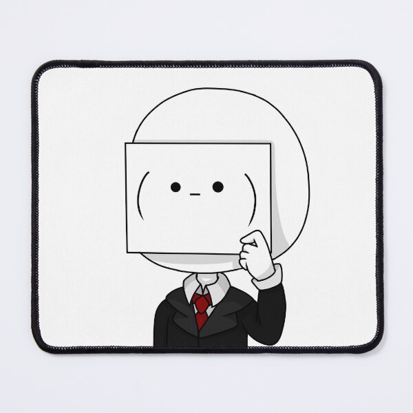 Item preview, slenderman face designed and sold by EveryCuteThings.