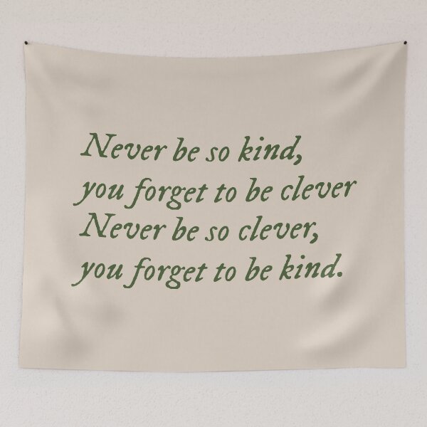 Item preview, never be so kind, you forget to be clever designed and sold by Ib1029.