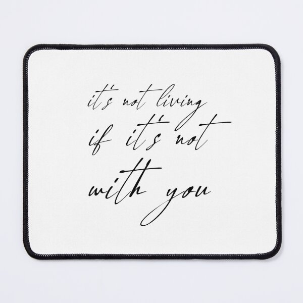 Item preview, It's Not Living the 1975 Sticker designed and sold by maddiemercer.