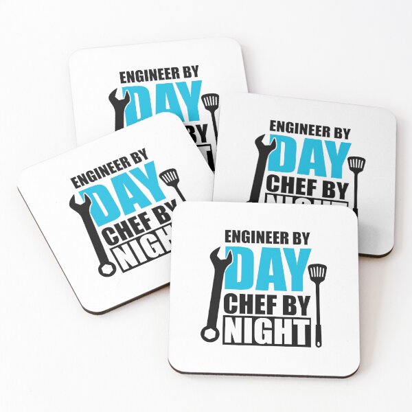 Item preview, Engineer by day chef by night designed and sold by VimuDS.